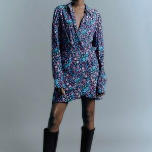 Zara floral dress